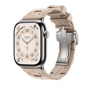 Apple Watch Hermès - 46mm Grège Kilim Single Tour - Apple