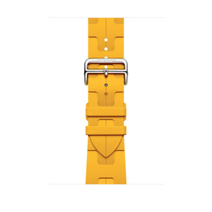 Apple Watch Hermès - 46mm Jaune Kilim Single Tour - Apple