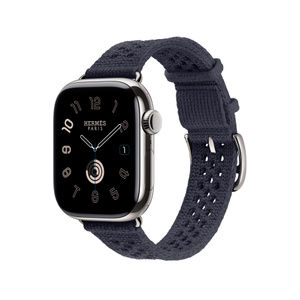 Apple Watch Hermès - 42mm Bleu Nuit Néo Tricot - Apple