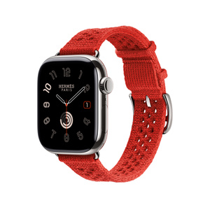 Apple Watch Hermès - 42mm Capucine Néo Tricot - Apple