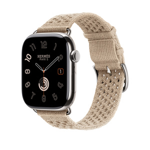 家電 HERMES Apple Watch Apple Watch Hermès - 42mm Bleu Gris Néo Tricot - Apple