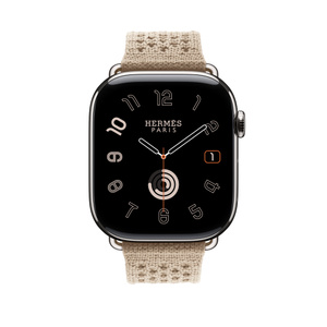 Apple Watch Hermès - 46mm Argile Néo Tricot - Apple