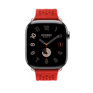 Apple Watch Hermès - 46mm Capucine Néo Tricot - Apple