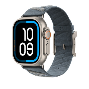 Apple Watch Hermès - 49mm Bleu Gris/Bleu Glacier En Mer - Apple (CA)