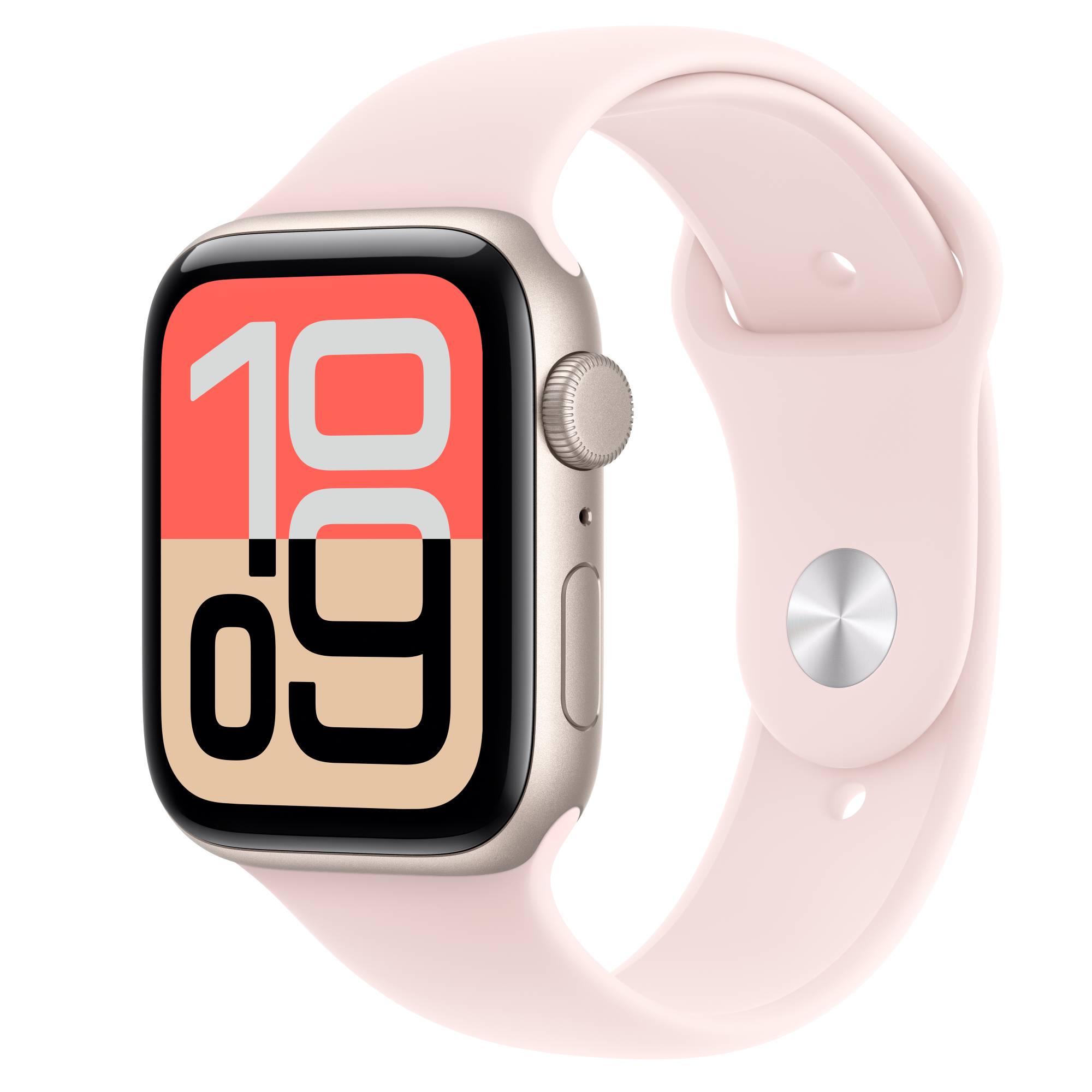 Apple Watch SE 3 (GPSモデル) - 44mmスターライトアルミニウムケース 