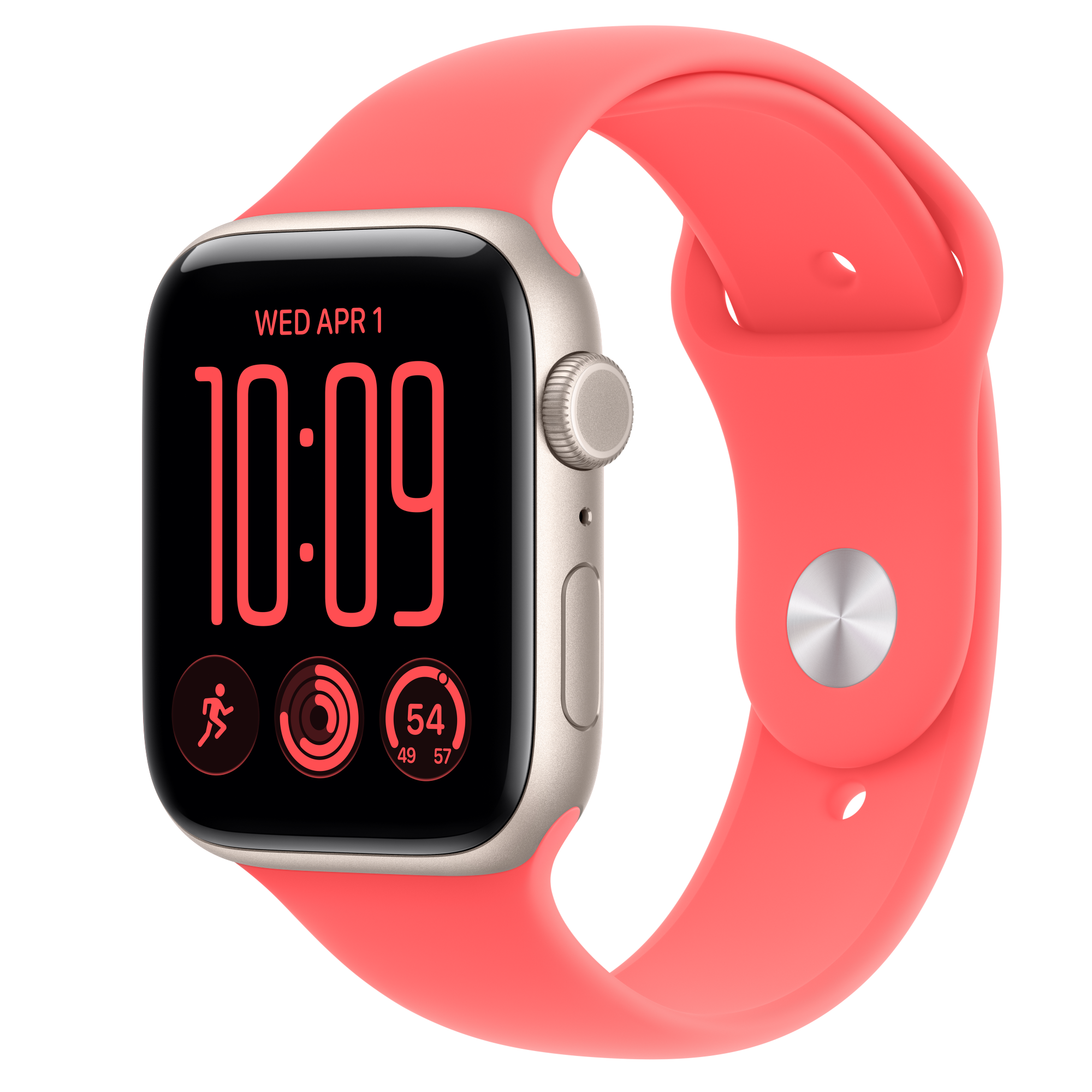 Apple Watch SE 3 (GPS + Cellularモ‍デ‍ル) - 44mmスターライト 