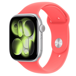 Apple Watch Series 11 (GPS + Cellularモ‍デ‍ル) - 46mmシルバー 