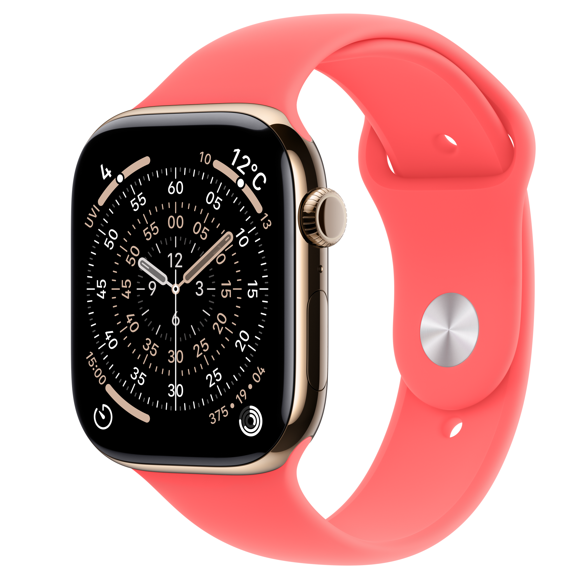 Apple Watch Series 11 (GPS + Cellularモ‍デ‍ル) - 46mmゴールド 