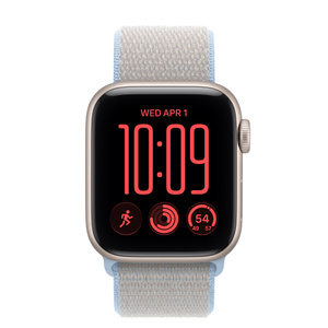 Apple Watch SE 3 (GPSモデル) - 40mmスターライトアルミニウムケース 