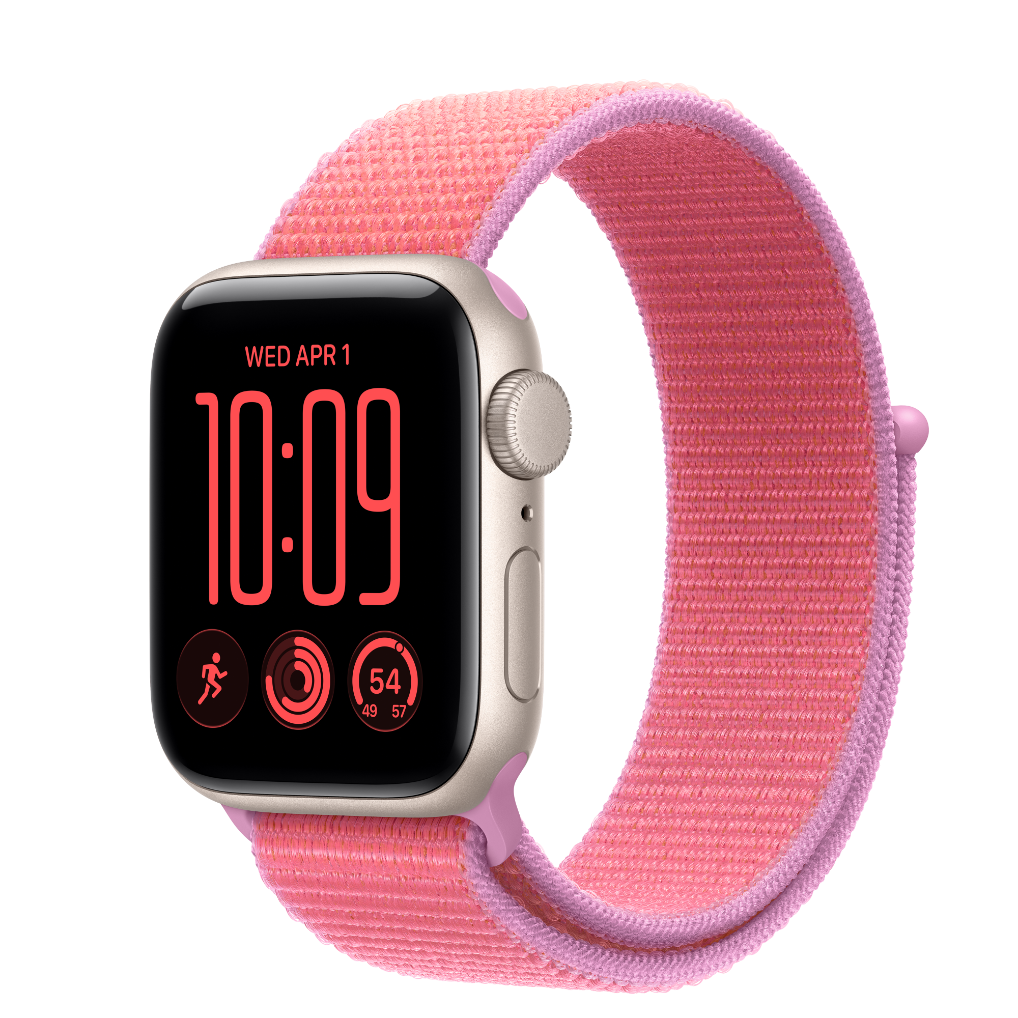 Apple Watch SE 3 (GPSモデル) - 40mmスターライトアルミニウムケース 