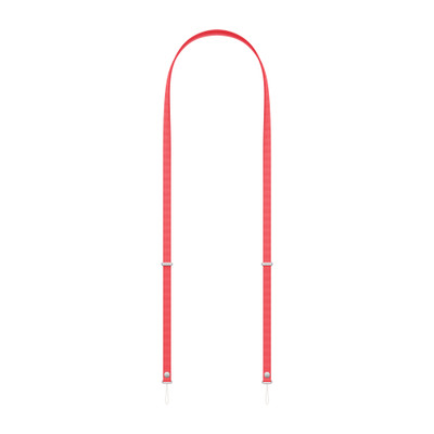 Crossbody Strap, bright guava color (bright pink), single strap with connectors on each end