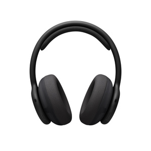 헤드폰 뒤쪽의 물리적 버튼이 보이는 블랙 색상 Beats 360 헤드폰의 뒷면