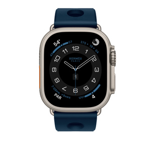 Apple Watch Hermès - 49mm Bleu De Malte Scub'H Diving - Education