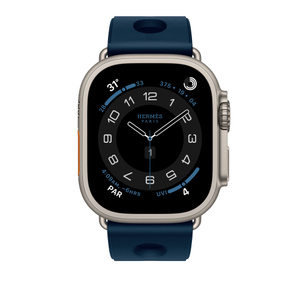 Apple Watch Hermès - 49mm Bleu De Malte Scub'H Diving - Education