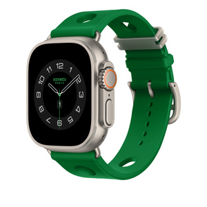 Apple Watch Hermès - 49mm Vert Vertigo Scub'H Diving - Apple (HK)