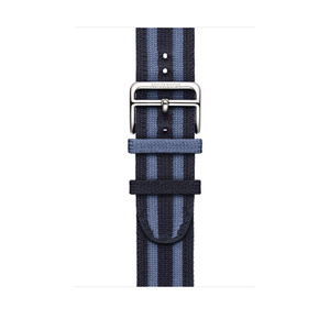 Apple Watch Hermès - 46mm Bleu Nuit/Bleu Brighton Rocabar Club