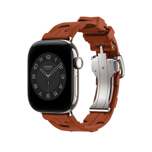 Apple Watch Hermès - 42mm Cuivre Kilim Single Tour - Apple (SG)