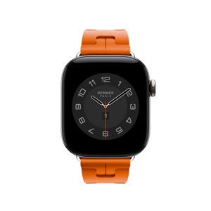 Apple Watch Hermès - 42mmケース用キリム（オレンジ）シンプル
