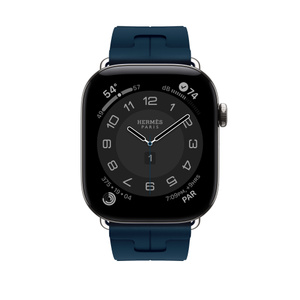 Apple Watch Hermès - 46mm Bleu De Malte Kilim Single Tour - Apple