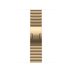 Bracelet à maillons, or éclatant, alliage d’acier inoxydable, fermoir invisible