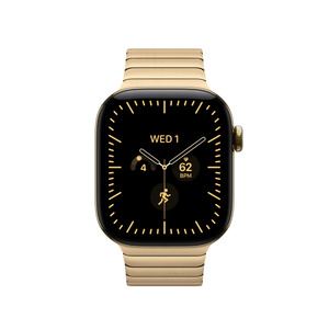 Link Bracelet band, radiant gold color, stainless-steel alloy material
