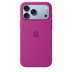 Apple iPhone 18 Pro Max Silicone Case with MagSafe, цвет: Пурпурный — фото 2