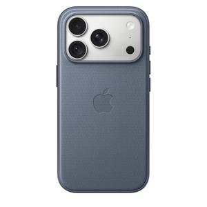 Apple iPhone 18 Pro TechWoven Case with MagSafe, цвет: Шамбре синий — фото 3