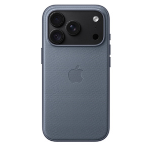 Apple iPhone 18 Pro TechWoven Case with MagSafe, цвет: Шамбре синий — фото 4