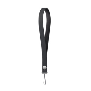 Wrist Strap, black colour, a single strap with a connector at the end