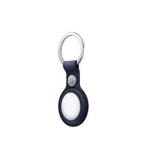 AirTag FineWoven Key Ring – Navy - Apple