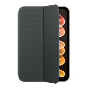 Smart Folio for iPad mini, navy blue colour, front exterior, one panel folded back to reveal iPad mini screen
