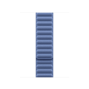 Cinturino a maglie magnetico azzurro selvatico (blu chiaro) in microtwill a coste con chiusura sovrapponibile