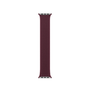 42mm Burgundy Braided Solo Loop - Size 0