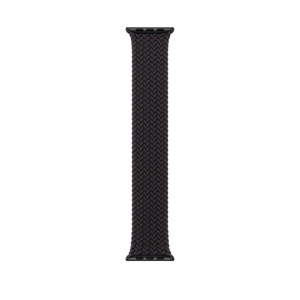 46mm Black Braided Solo Loop - Size 0
