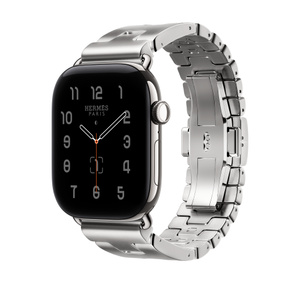 Apple Watch Hermès - 46mmケース用グランH（サティネ）- S - Apple