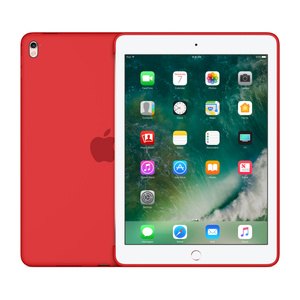 9.7インチiPad Pro用シリコーンケース - (PRODUCT)RED - 教育 - Apple