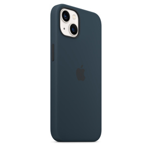 MagSafe対応iPhone 13シリコーンケース - アビスブルー - Apple（日本）