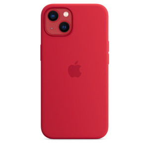 iPhone 13 128GB PRODUCTRED ケース・フィルム・イヤホン MagSafe対応iPhone 13シリコーンケース - (PRODUCT)RED - Apple（日本）