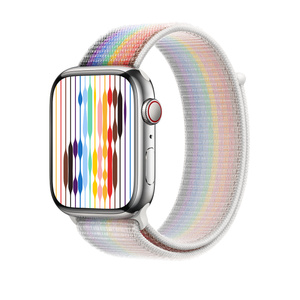 Watch Pride Band White Rainbow Apple Watch Band Rainbow Band Apple