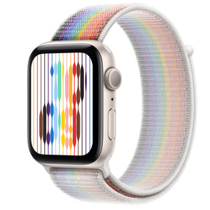 Apple Watch SE (GPSモデル) - 44mmスターライトアルミニウムケースと 