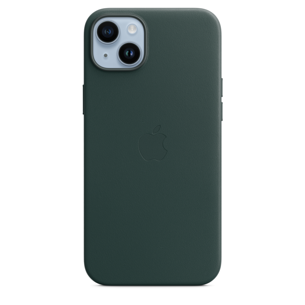 iPhone 14 Plus Leather Case with MagSafe - Forest Green – MPPA3ZM/A