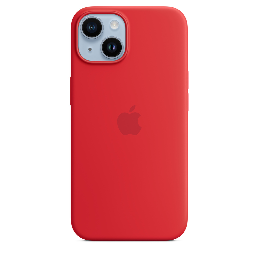 Apple MagSafe対応iPhone 14シリコーンケース - (PRODUCT)RED