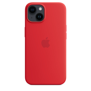 MagSafe対応iPhone 14シリコーンケース - (PRODUCT)RED - Apple（日本）