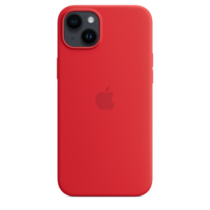 iPhone 14 Plus Silicone Case with MagSafe - (PRODUCT)RED - Apple
