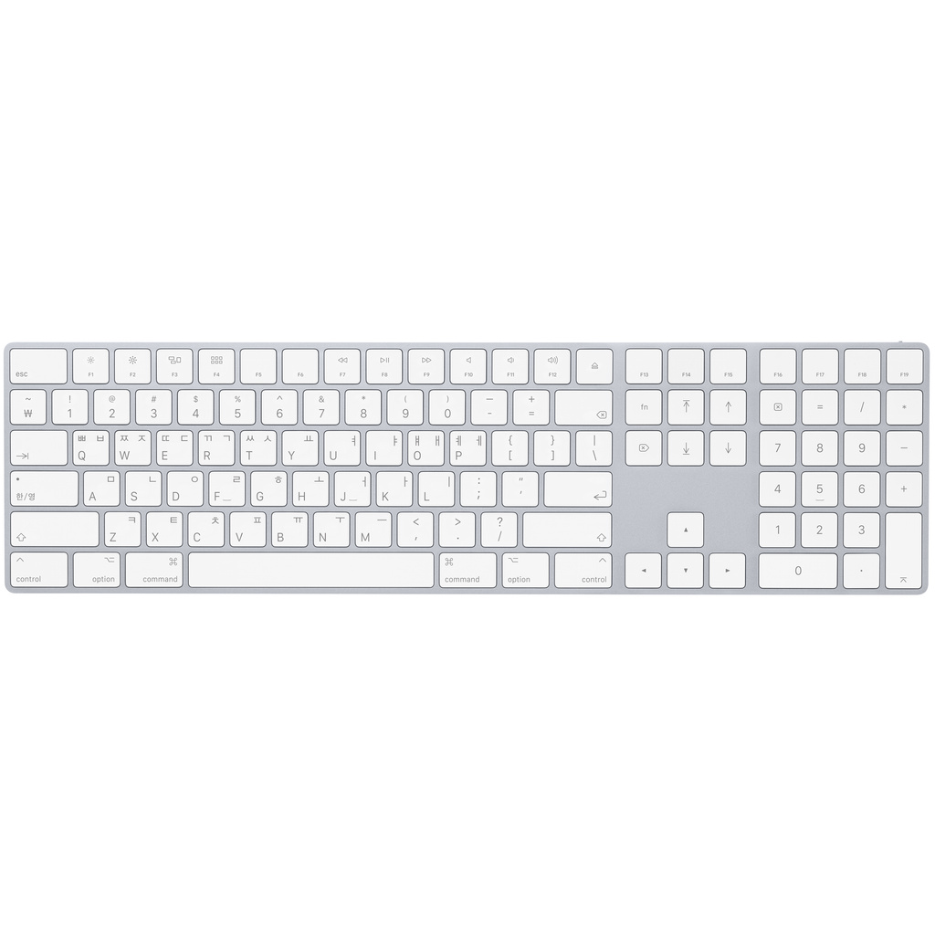 Apple Magic Keyboard（テンキー付き）- 韓国語