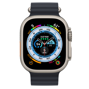 Buy Apple Watch Ultra GPS + Cellular, 49mm Titanium Case with Midnight  Ocean Band - Apple