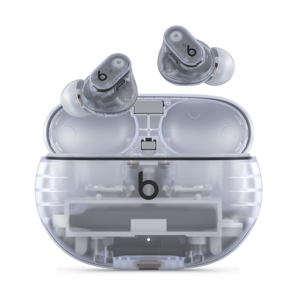 Beats Studio Buds + ワイヤレスノイズキャンセリングイヤフォン – トランスペアレント