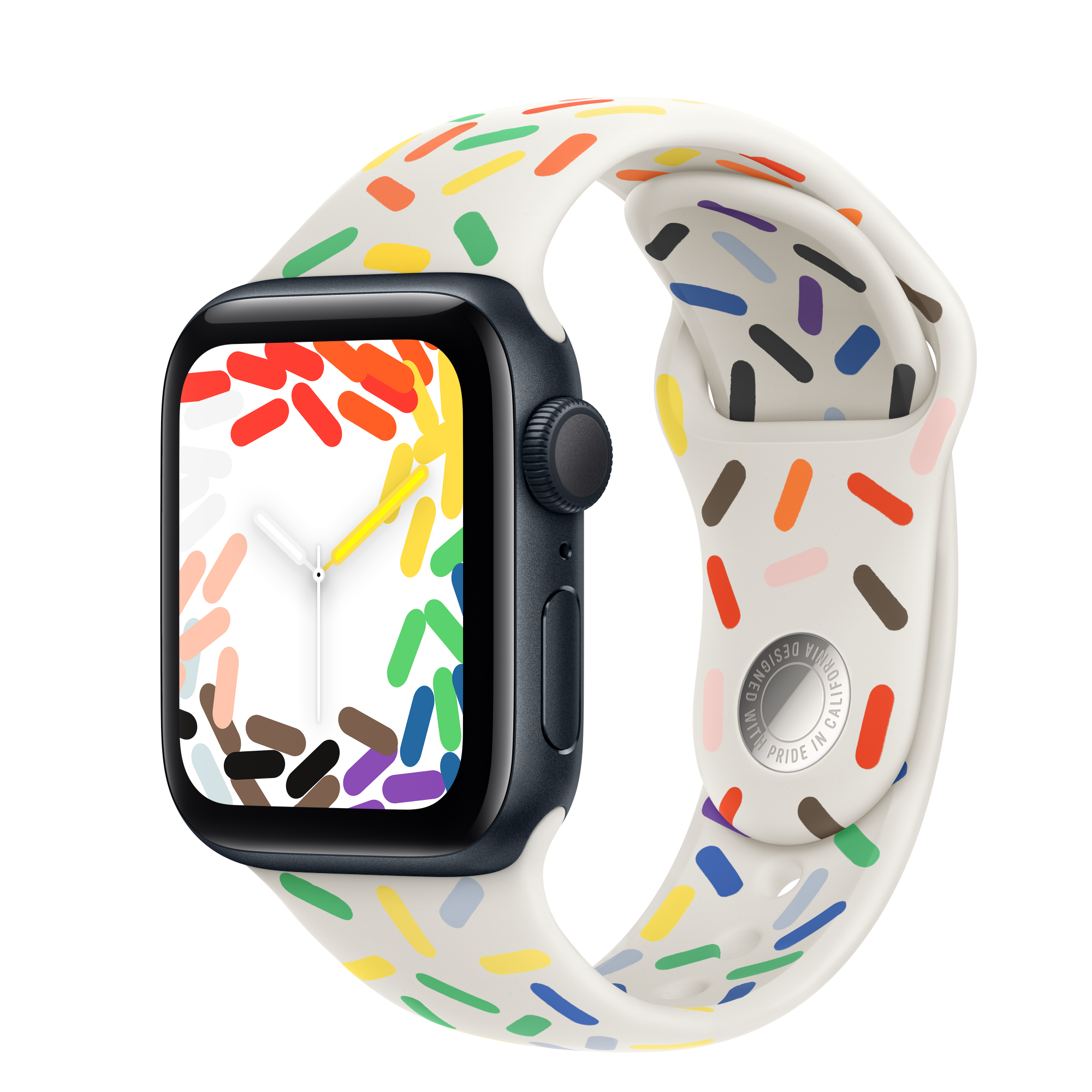 Apple Watch SE (GPSモデル) - 40mmミッドナイトアルミニウムケースと  