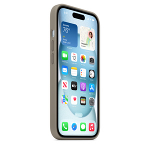 iPhone 15 Silicone Case with MagSafe - Clay - Apple