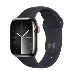 Apple Watch Series 9 (GPS + Cellularモ‍デ‍ル) - 41mmグラファイト 